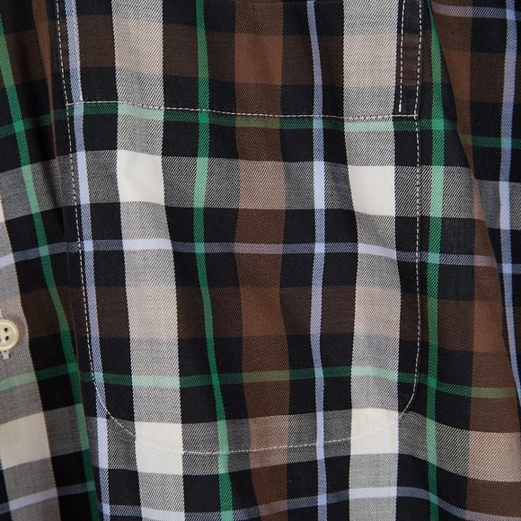 Peter Millar Plaid Cotton Button Down Men's Large - Picture 5 of 7